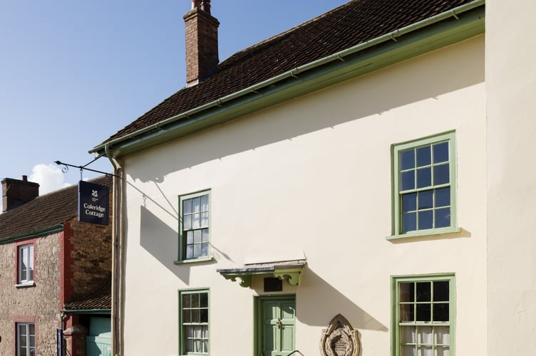 The National Trust's Coleridge Cottage, in Nether Stowey. PHOTO: NT.