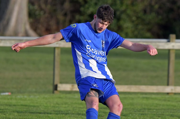 Sam Heath - misses Minehead's game at Stockwood