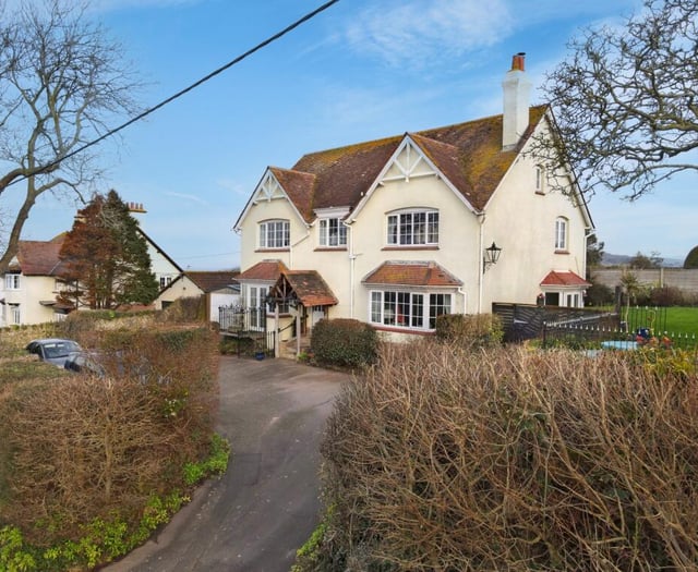 Five-bed home on Blue Anchor coast on market for £700K
