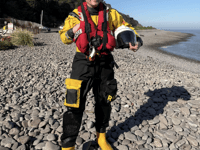 Lifeboatman to walk length of coast path for charity