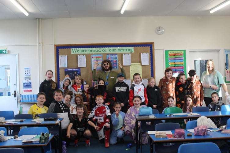Children and staff at Danesfield School enjoyed a variety of activities as part of World Book Day