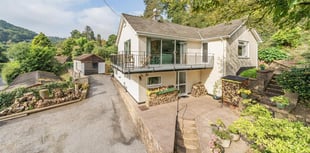 Delightful home overlooking rolling Exmoor hills on market for £675K
