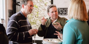 Oysters treat for guests at food guide launch