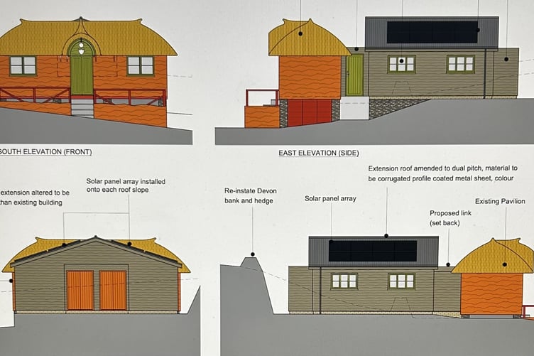 The extension plans