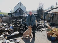Vicar's dog saved as blaze damages houses
