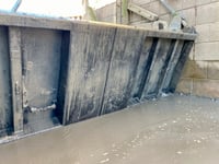 Gate repairs finally underway in marina