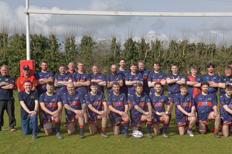 Wiveliscombe 2nd XV who made sure of winning the championship in Somerset Four Somerset South by beating title rivals Martock 30-17 at home.