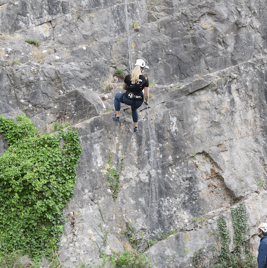 Abseilers raising funds for wildlife charity