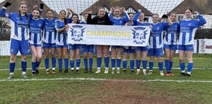 Minhead Girls U16s crowned champions