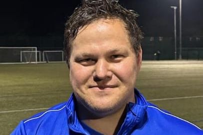 Minehead man of the match Andy Gubb