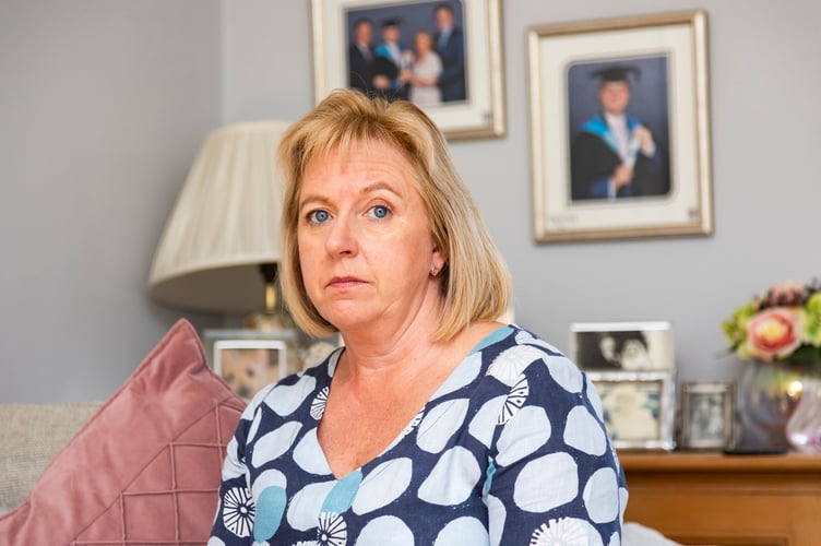 Jack O'Sullivan's mum Catherine. The family of missing Jack O'Sullivan has hired private search dog teams that have identified a renewed 'area of interest'. Jack's mum Catherine O'Sullivan says she has been forced to take matters into her own hands as she claims cops have not done enough to hunt for her son. The 23-year-old vanished without trace after being last seen at 3.15am on Saturday March 2 in the area of Brunel Lock Road/Brunel Way, in Bristol. Bristol. September 18 2024.
