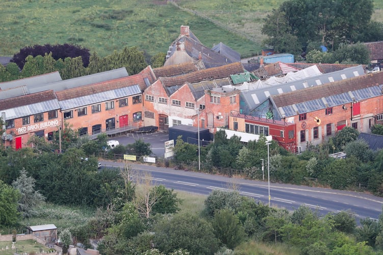 The Red Brick Building regeneration site near Glastonbury. PHOTO: Red Brick Building.
