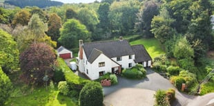 Great countryside getaway in West Somerset available for £995,000