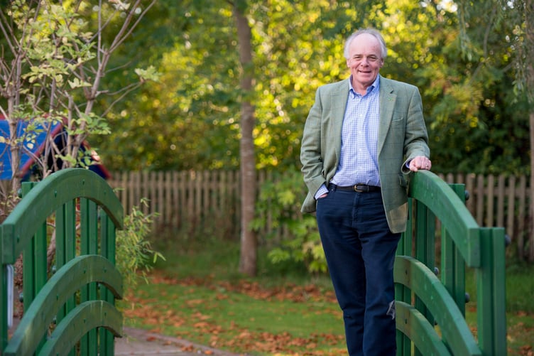 Children's Hospice South West co-founder Eddie Farwell pictured at Little Bridge House.