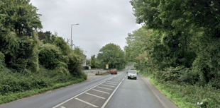 Motorcyclist taken to hospital following collision on A38