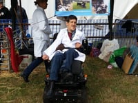 Appeal to raise funds for disabled man's electric wheelchair