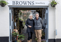 Shopkeepers Phil and Seonee Brown hoping to find Dulverton buyer for their business