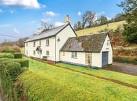 Farmhouse located in the heart of Exmoor available for £825,000