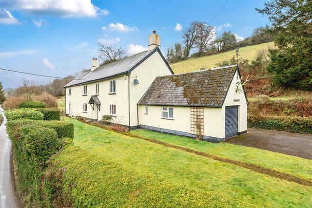 Farmhouse located in the heart of Exmoor available for £825,000