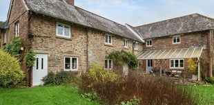 Charming farmhouse in the heart of Exmoor available for £1.25 million