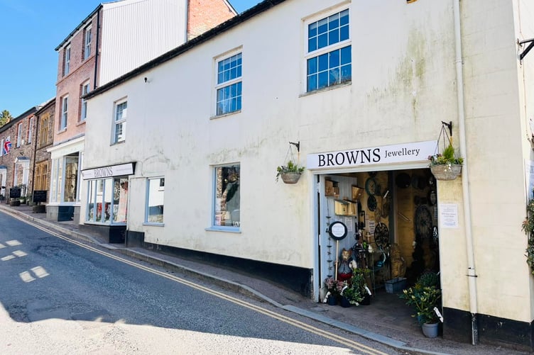 Phil and Seonee Brown are hoping somebody already in Dulverton will buy their High Street shop as they retire.