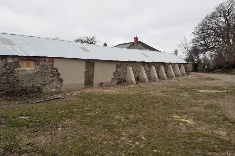 The East Barn at Driver Farm, Exmoor. PHOTO: ENPA