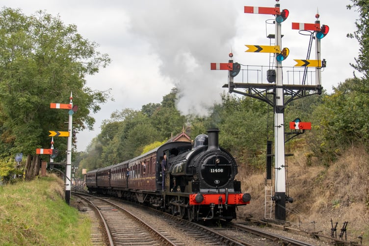 LYR Aspinall Class 23 0-6-0 Saddle Tank no.11456 will be one of the visiting locomotives for this year's West Somerset Railway spring steam spectacular. PHOTO: Kenny Felstead.