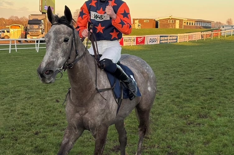 Kingston Queen who ran a cracker to be third at Aintree
