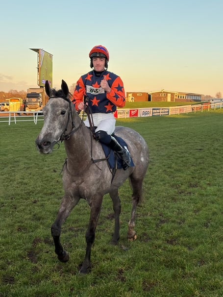 Kingston Queen who ran a cracker to be third at Aintree