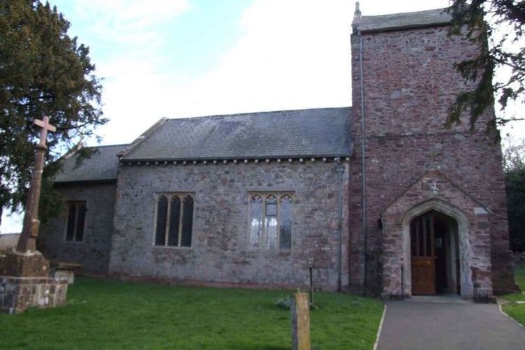 St Mary the Virgin Church, Holford, will be a place for quiet reflection on VE Day this year.