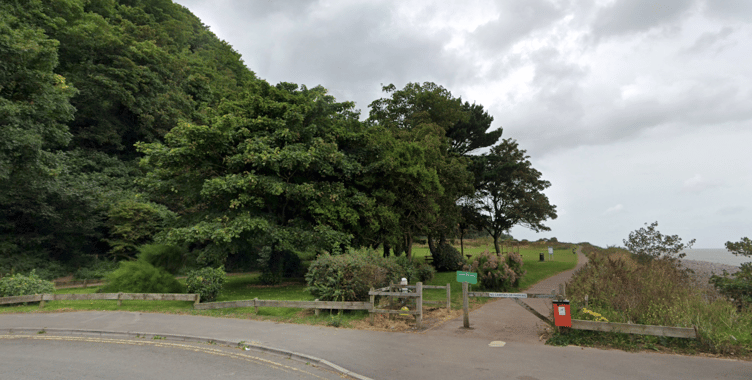 Culvercliffe could end up being the preferred site for a Minehead pumptrack after it was initially dismissed last year. PHOTO: Google Maps.