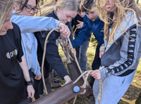 Young rangers take to the hills for Easter