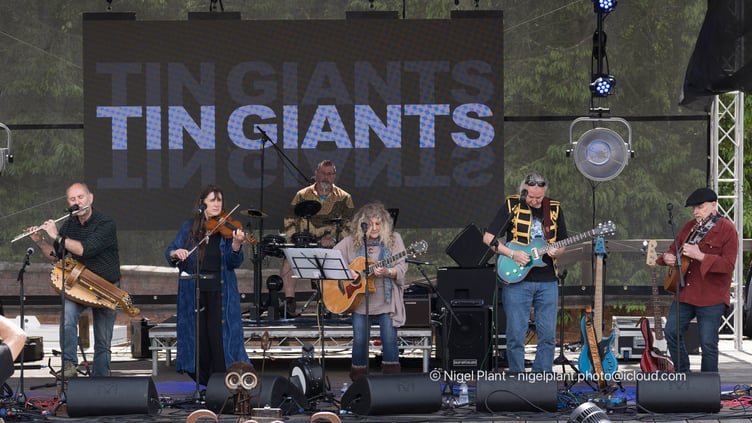 Tin Giants will be playing in Porlock
