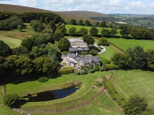"Truly magical" Exmoor country house for sale with 27 acres of land