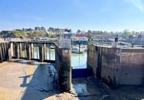 Watchet Marina gate manually open and shut for tides with automatic mode coming soon