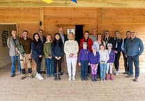 Nature Minister visits Viper Woods environmental project in West Somerset