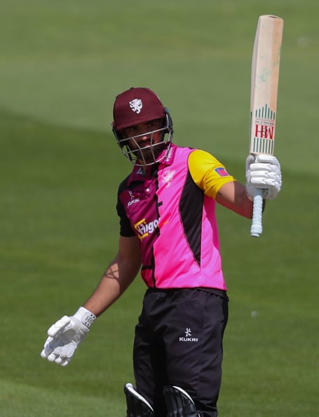 Somerset all-rounder Andy Umeed