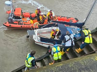 Yacht in distress rescued off Exmoor coast