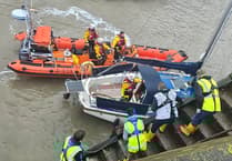 Minehead lifeboat crew carries out Easter rescue of yacht in distress