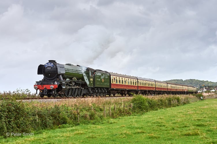 The West Somerset Railway sees a return visit on September 19 of the Flying Scotsman before its autumn steam gala starts a week later.