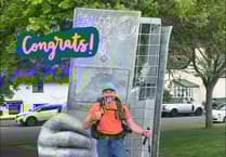 Lifeboat crewman Rob Hickley finishes charity coast path walk in double-quick time