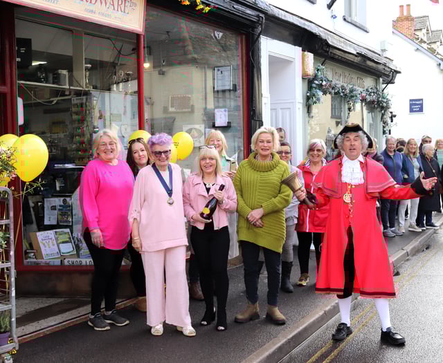 Town dogged by setbacks starting to recover as it welcomes new shop