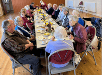 Charity tea party brings isolated residents together