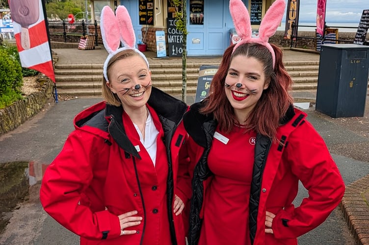 Minehead Rotary Club held the first ever Easter Bunny Fun Run on the morning of Easter Monday to raise funds for Rotary's youth activities in West Somerset