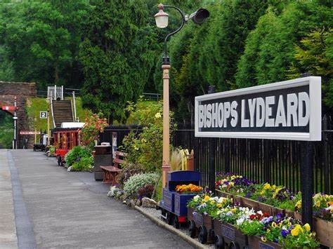 Bishops Lydeard Railway Station On The West Somerset Railway Heritage Line