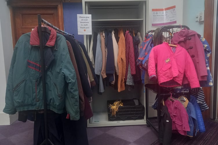 This year, 2,470 coats for both adults and children were donated as part of a Somerset Council initiative