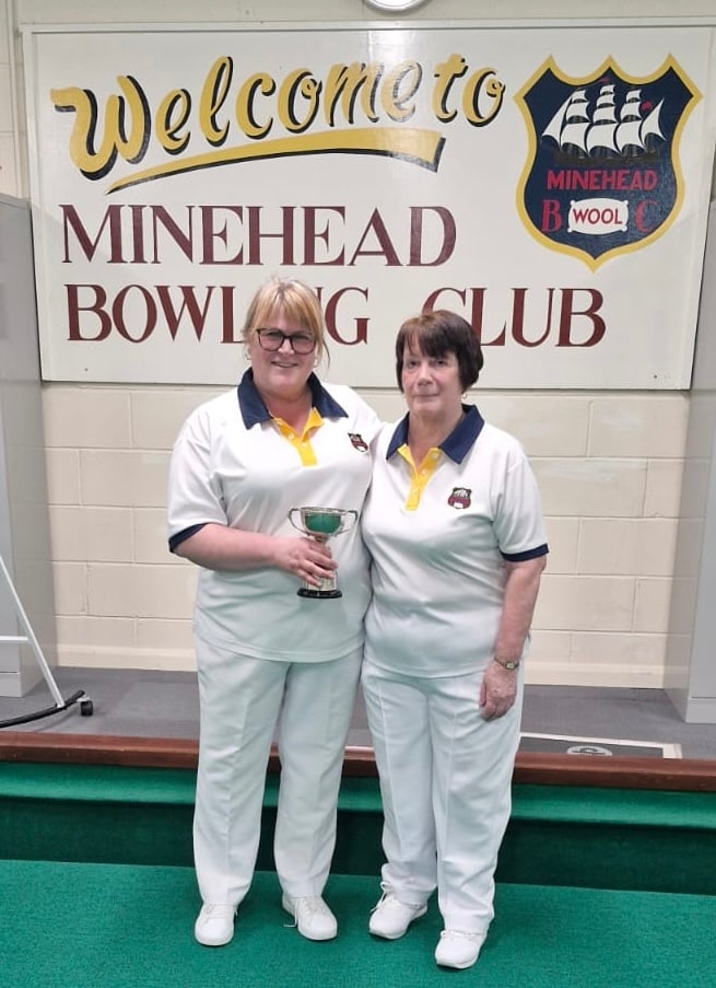 Sara Rew and Shirley Matthews