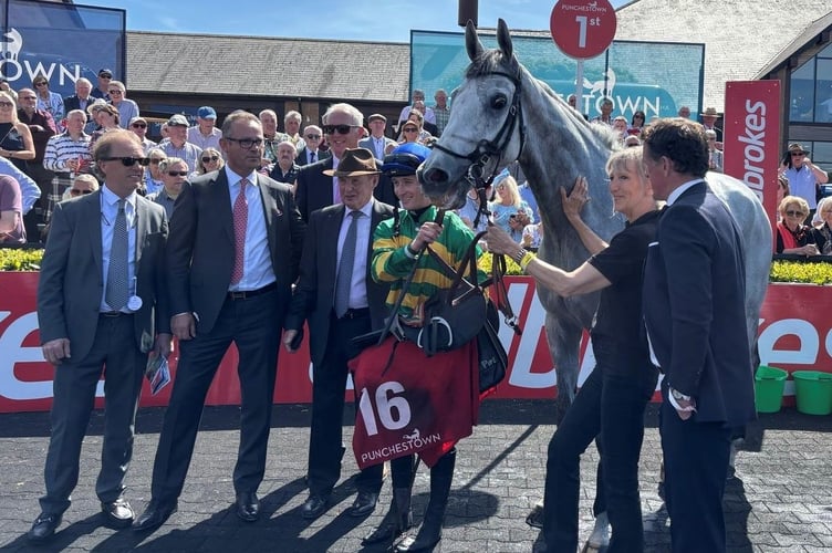 Thanksforthehelp wins at Punchestown