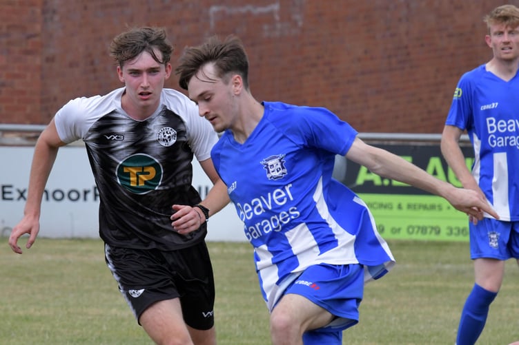 Toby Waghorn - unlucky not to score for Minehead