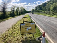 Six-weeks of A39 roadworks to complete cycle route this summer